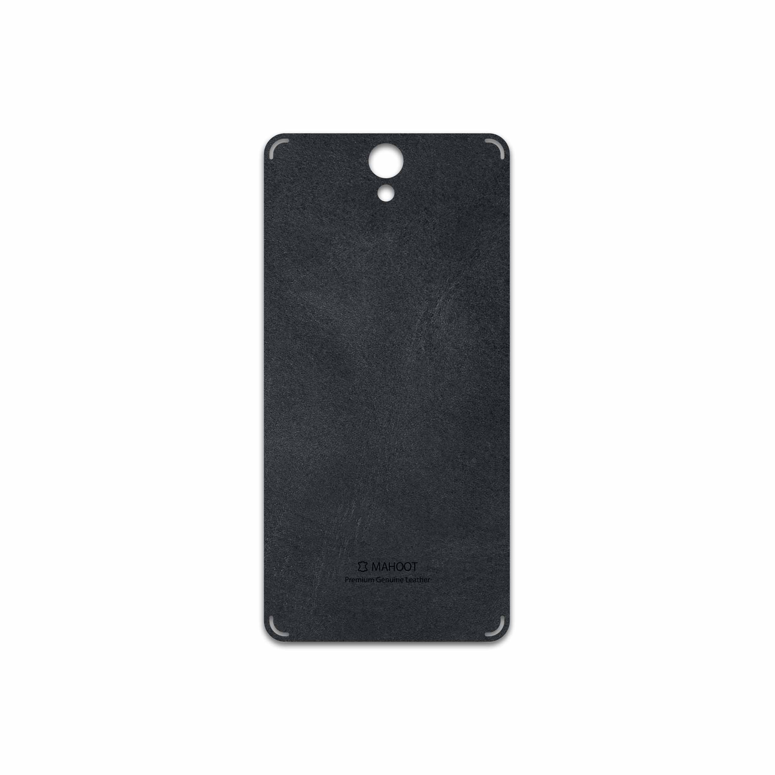 برچسب پوششی ماهوت مدل Graphite Buffalo Leather مناسب برای گوشی موبایل لنوو Vibe S1