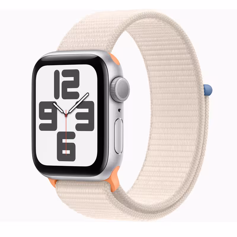 ساعت هوشمند اپل مدل SE Aluminum Case 44mm With Sport Loop Band | کالا مکس
