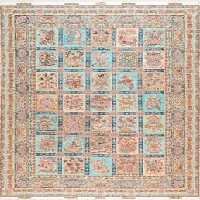 فرش دستباف طرح گلستانی - بازرگانی 110