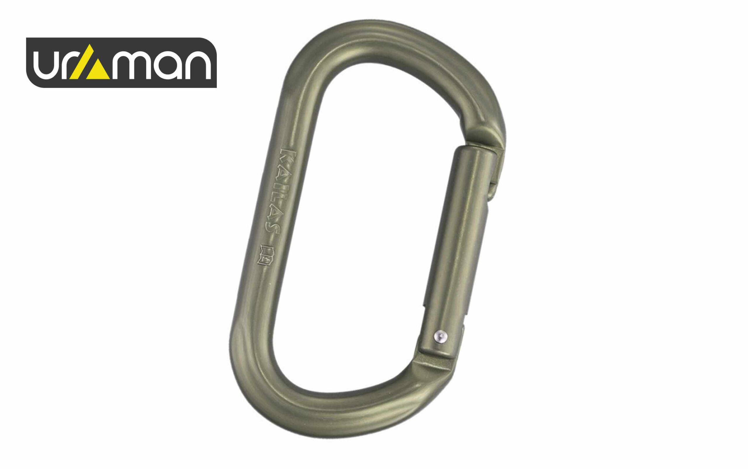 کارابین ساده صاف oval HCA straight-gate carabiner کد محصول:KE240002