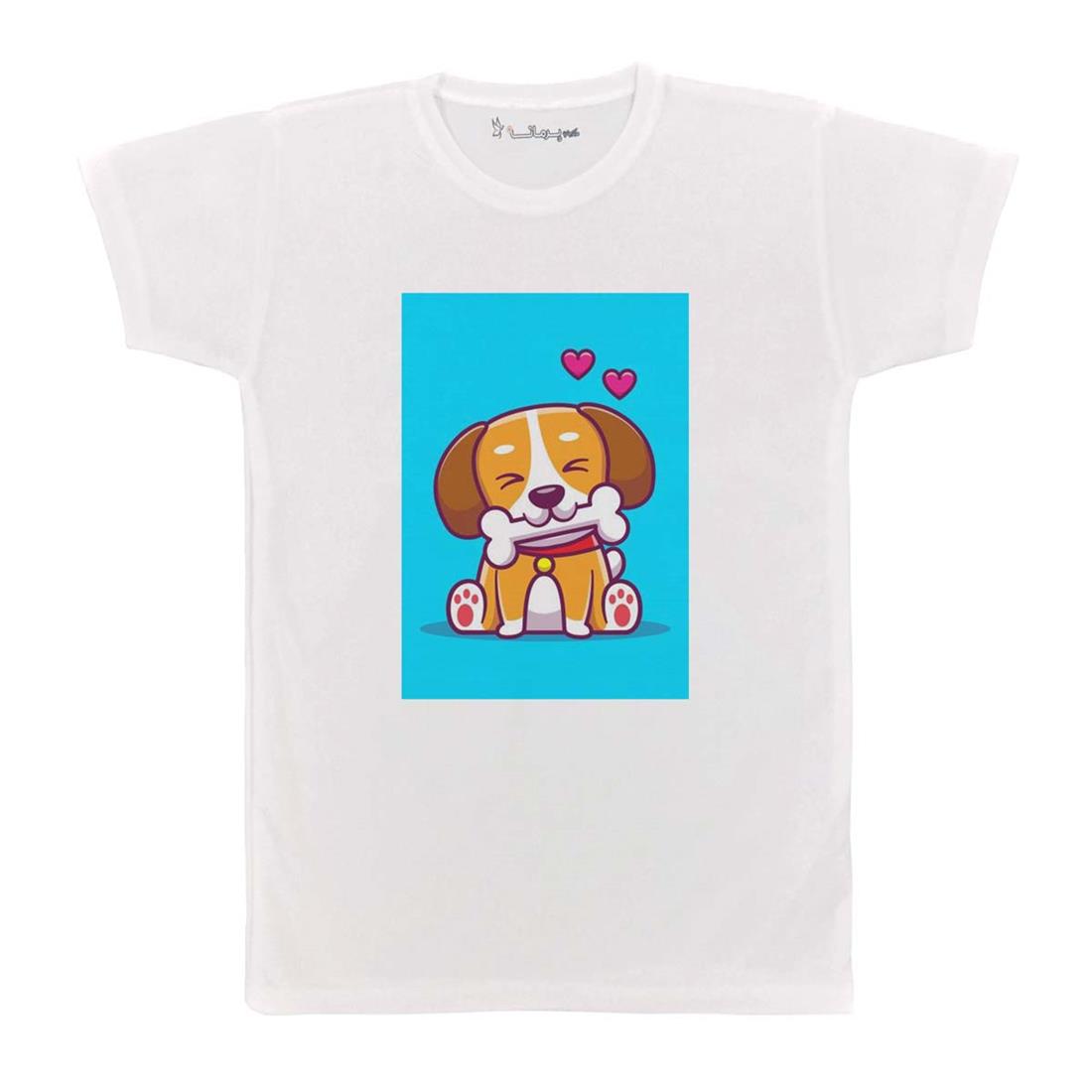 تی شرت بچگانه پرمانه طرح حیوانات بامزه کد pmt.5966