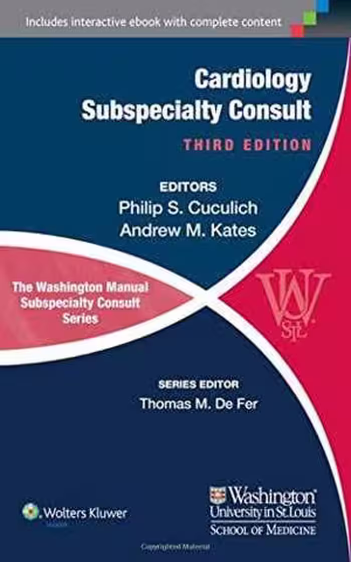 [PDF] دانلود کتاب The Washington Manual Of Cardiology Subspecialty Consult, 3rd ed, 2014