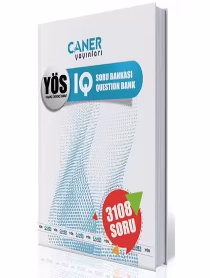 کتاب YOS IQ SORU BANKASI CANER YAYINLARI