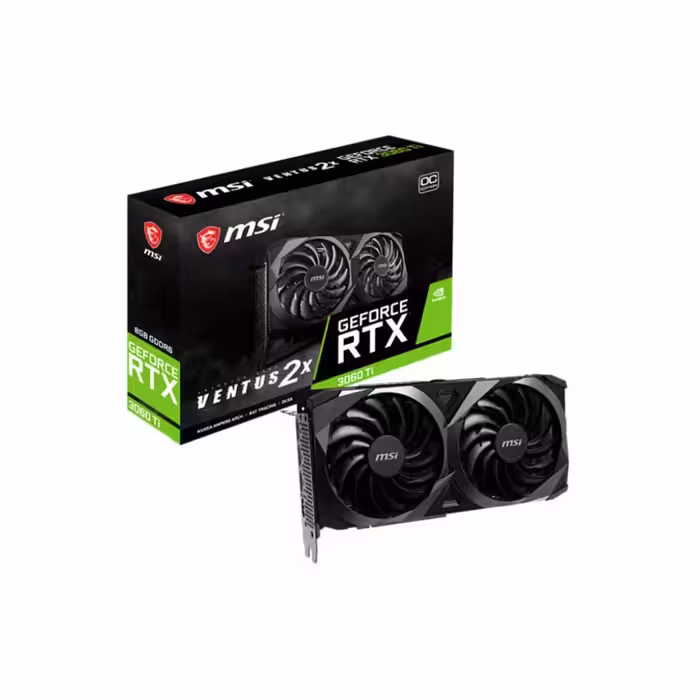 کارت گرافیک 3060Ti msi Ventus 2X | فروشگاه اینترنتی موبایل 7