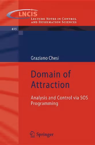 خرید و دانلود نسخه کامل کتاب Domain of Attraction: Analysis and Control via SOS Programming