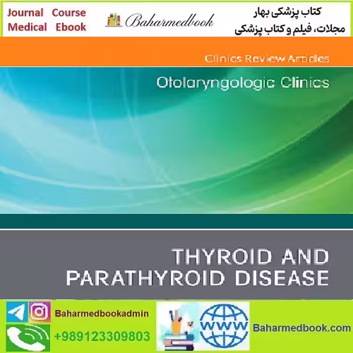 Otolaryngologic Clinics of North America Volume 57 Issue 1 2