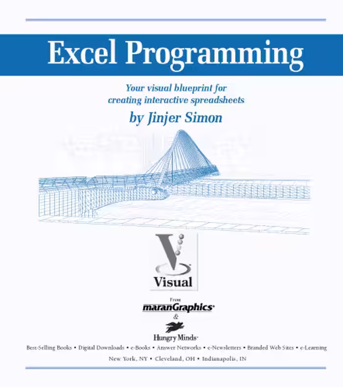 خرید و دانلود نسخه کامل کتاب Excel programming: your visual blueprint for creating interactive spreadsheets