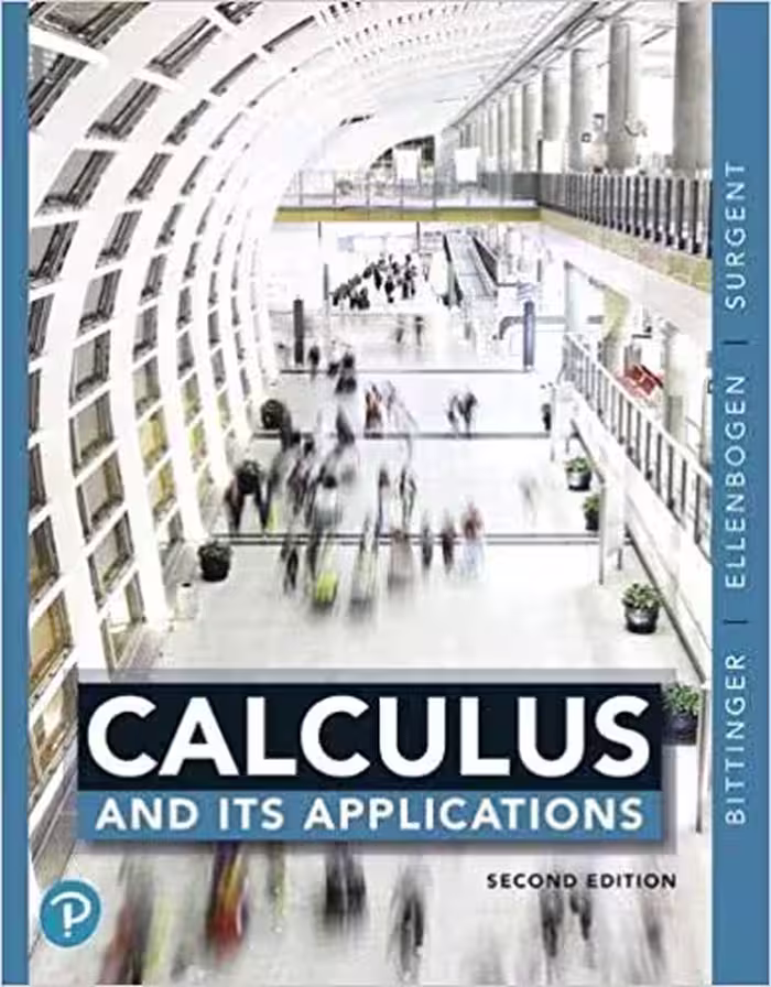 خرید و دانلود نسخه کامل کتاب Calculus and Its Applications (2nd Edition) [2019] - PDF