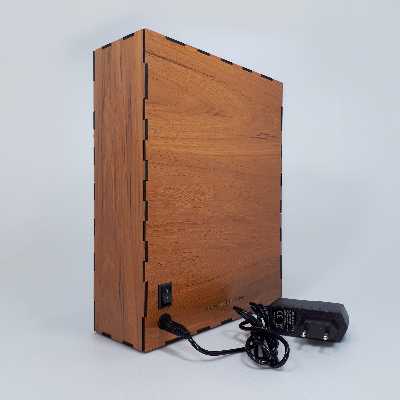 چراغ خواب مدل نایت باکس سه بعدی طرح شب مهتابی کد SD42