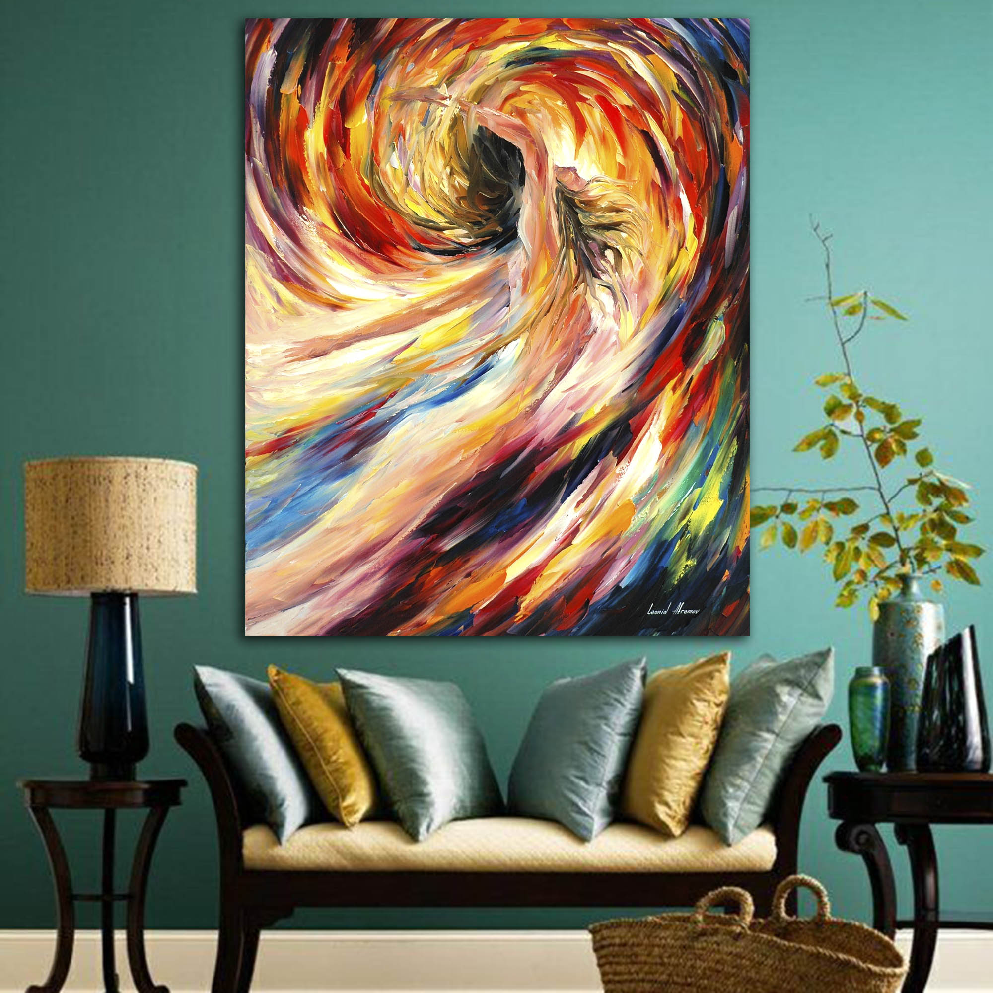 تابلو شاسی طرح حس رهایی کد 581