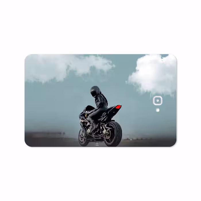برچسب پوششی ماهوت مدل Motorcycling مناسب برای تبلت سامسونگ Galaxy Tab A 10.1 2016 T580