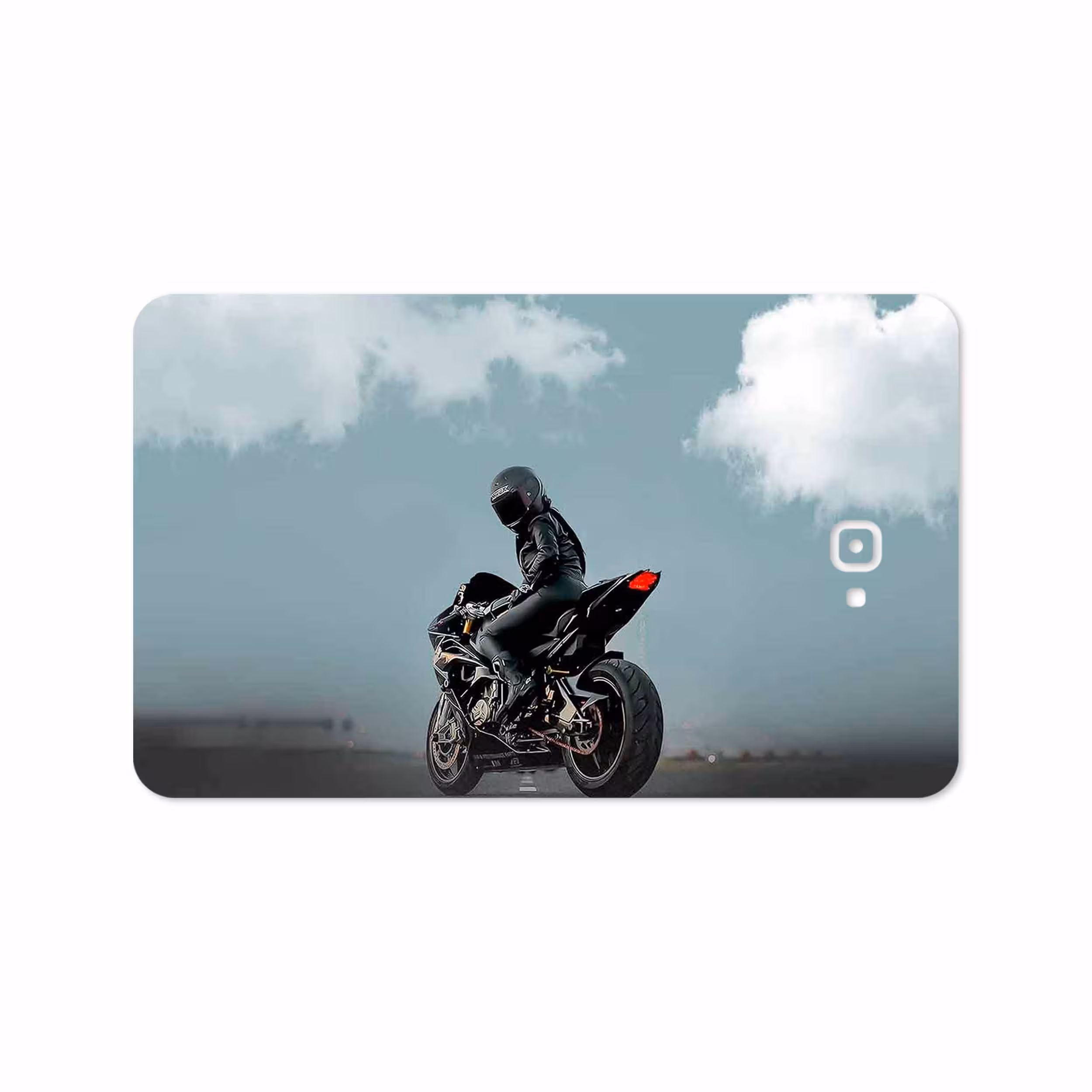 برچسب پوششی ماهوت مدل Motorcycling مناسب برای تبلت سامسونگ Galaxy Tab A 10.1 2016 T580