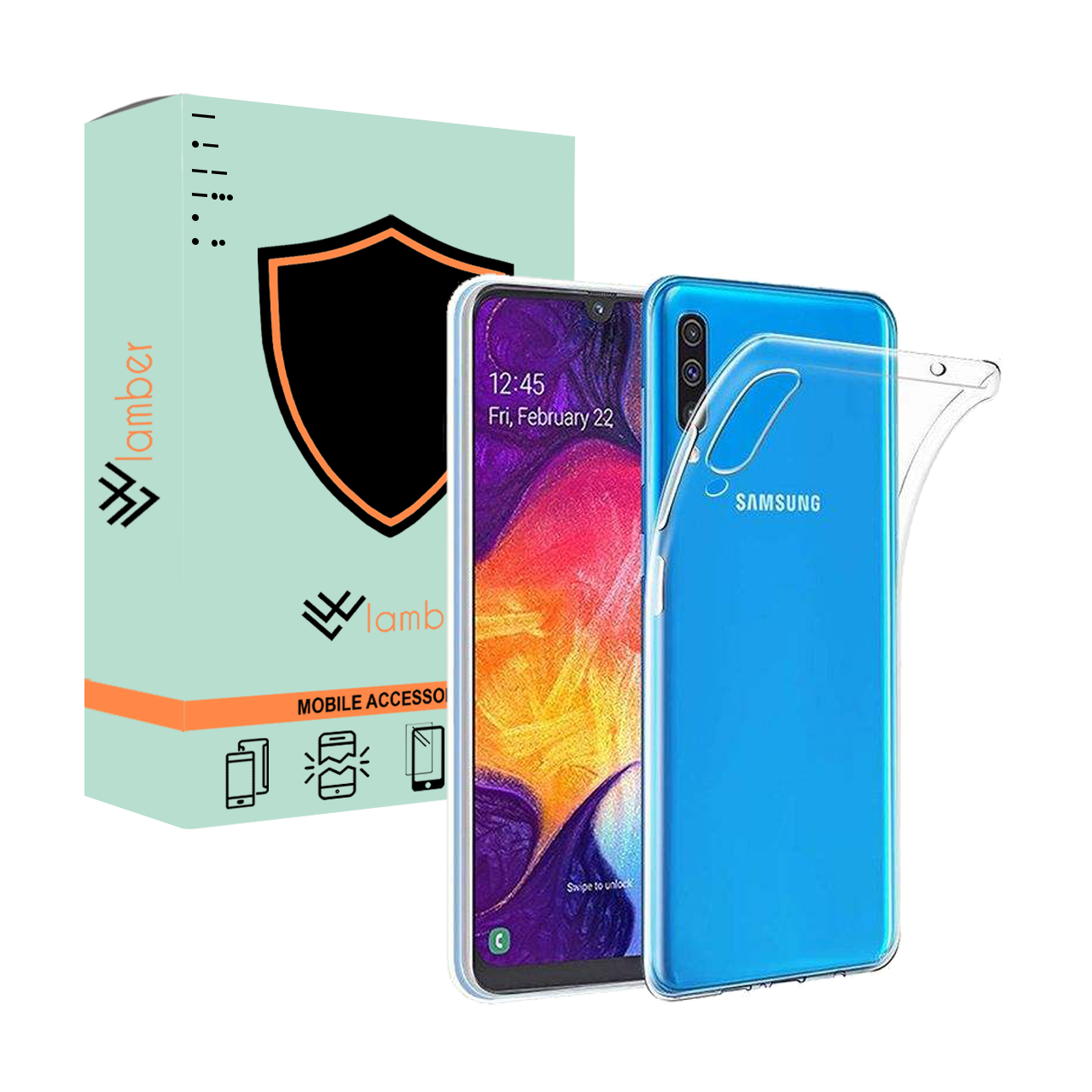 کاور لمبر مدل LAMB5GRM-1 مناسب برای گوشی موبایل سامسونگ Galaxy A30s