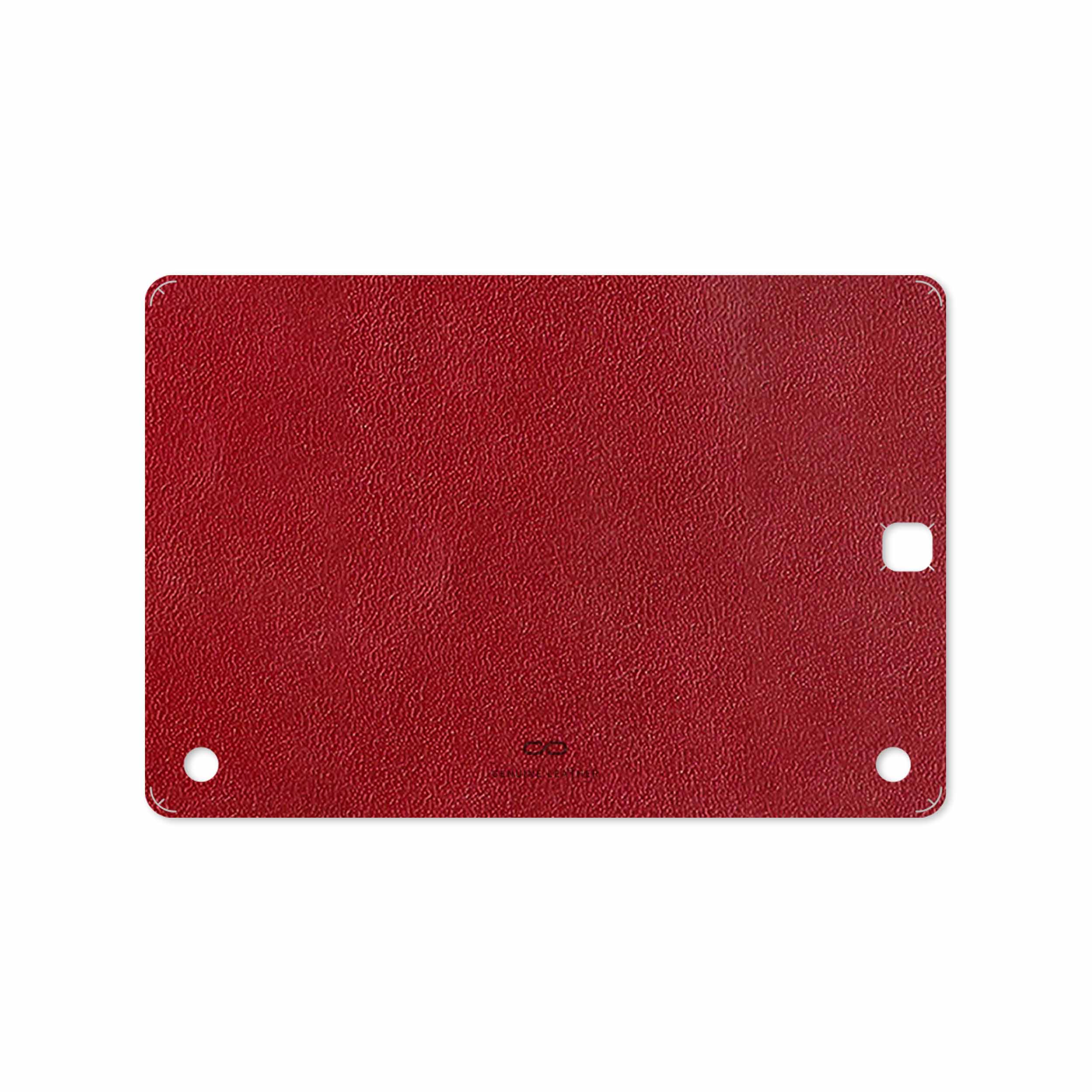 برچسب پوششی ماهوت مدل Red-Leather مناسب برای تبلت سامسونگ Galaxy Tab A 9.7 2015 T550