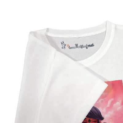 تی شرت بچگانه پرمانه طرح دختر کفشدوزکی کد pmt.5230