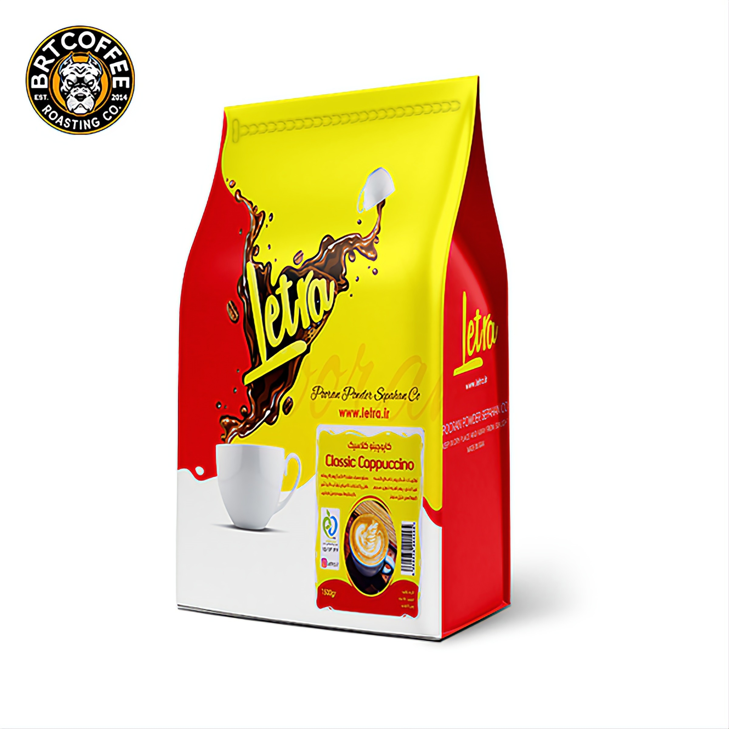کاپوچینو کلاسیک 1500 گرمی لترا