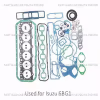 واشر کامل موتور لیفتراک ایسوزو مدل Isuzu 6BG1