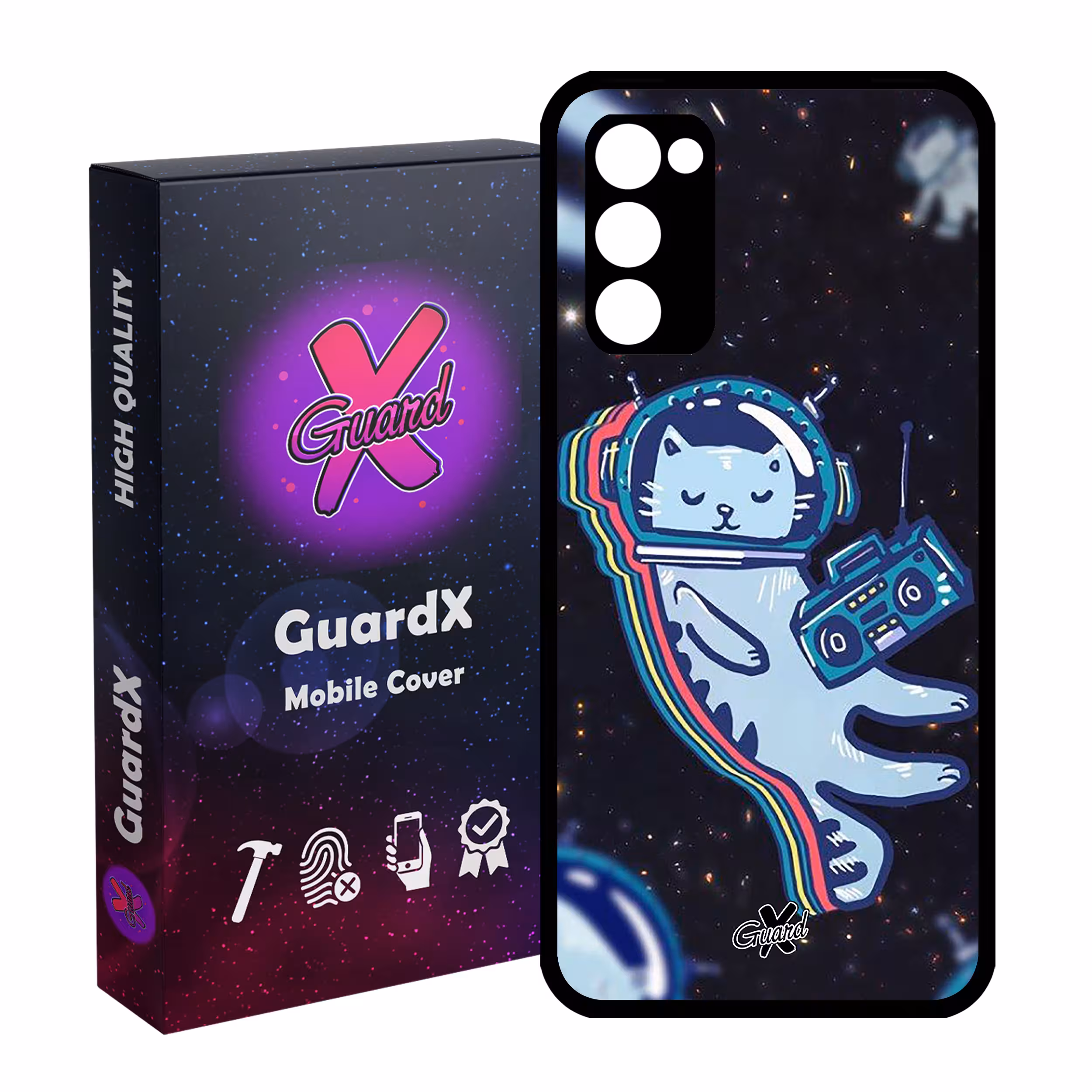 کاور گارد ایکس طرح Galaxy مدل Glass10072 مناسب برای گوشی موبایل سامسونگ Galaxy S20 FE