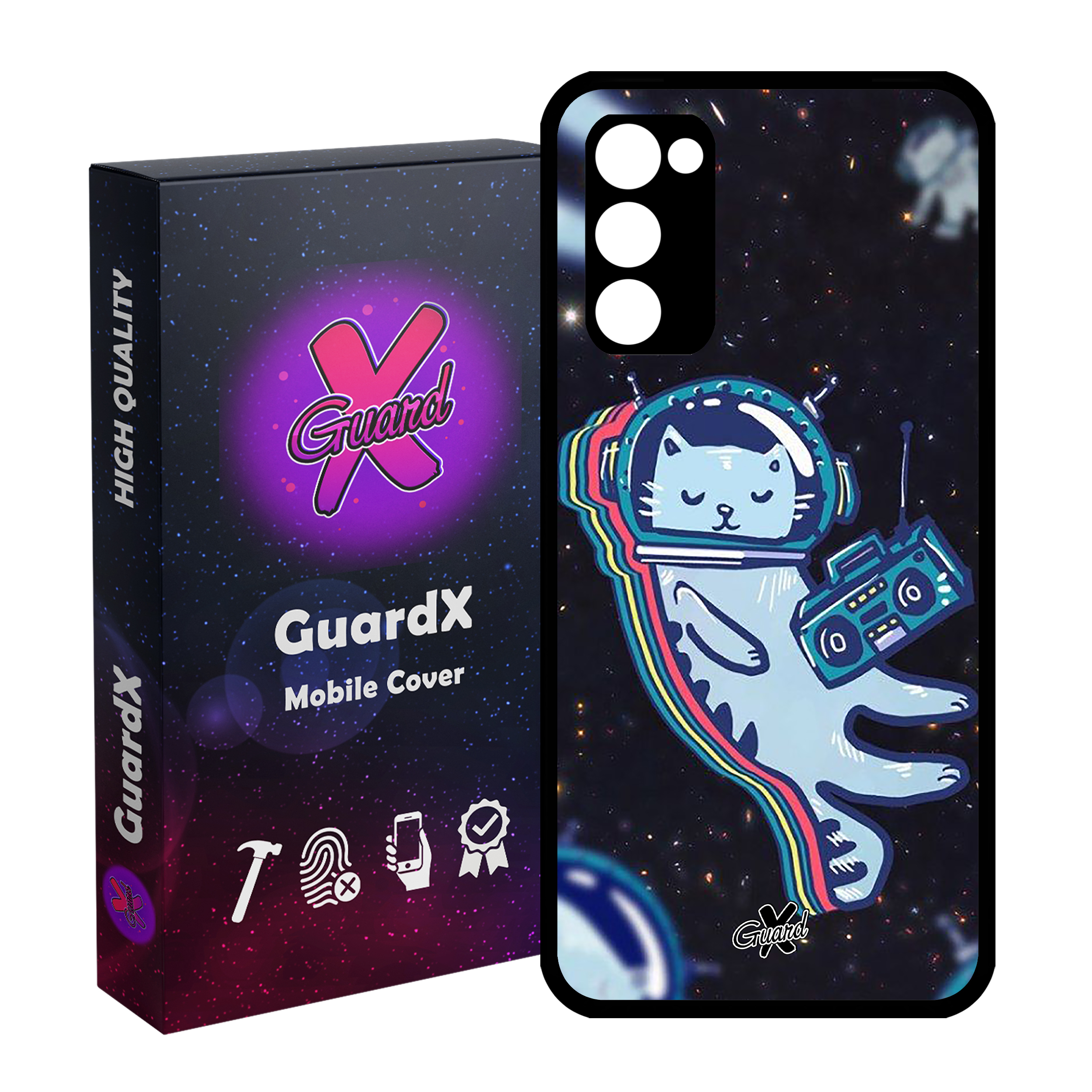 کاور گارد ایکس طرح Galaxy مدل Glass10072 مناسب برای گوشی موبایل سامسونگ Galaxy S20 FE