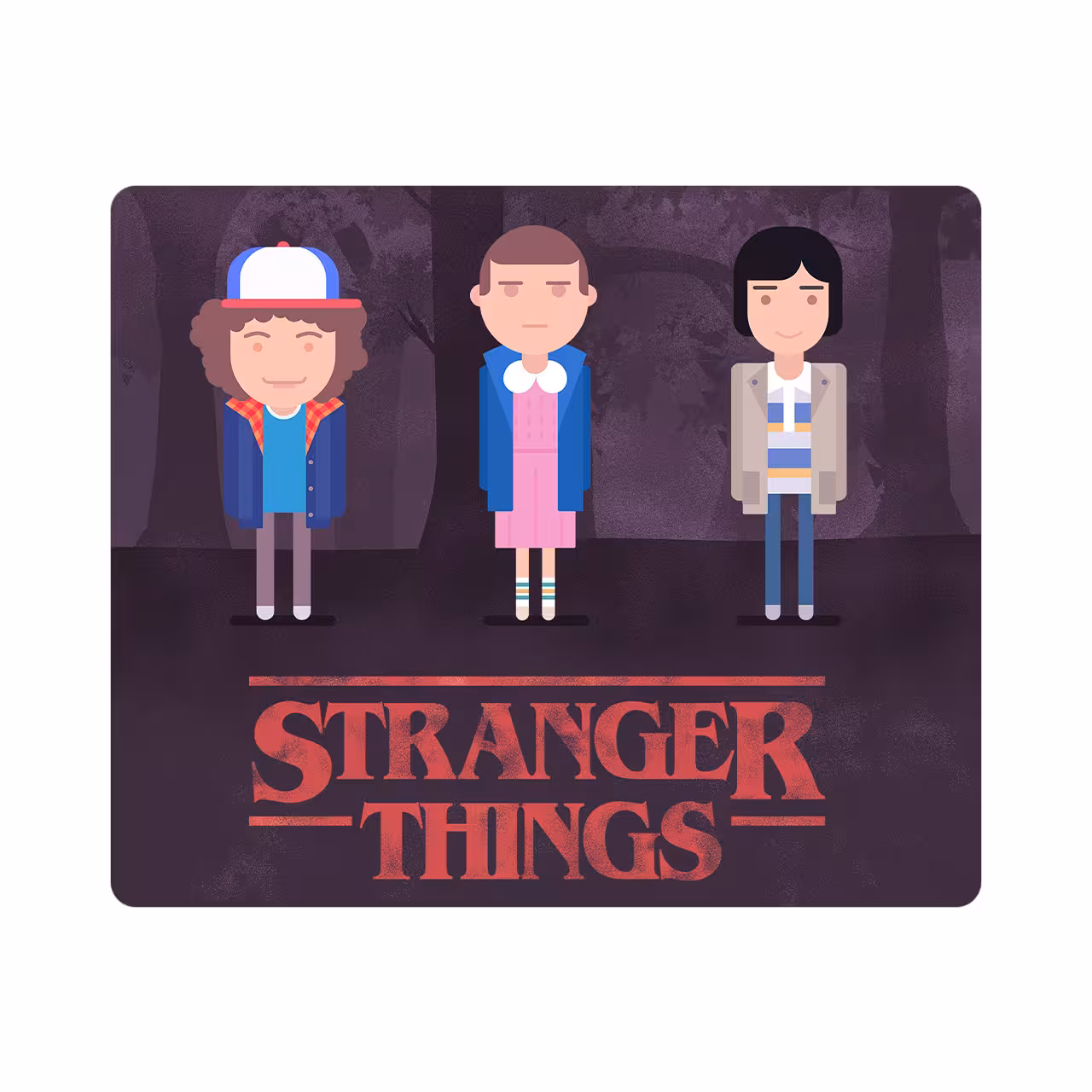 ماوس پد طرح Stranger Things مدل MP1598