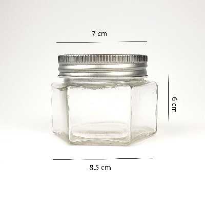 بانکه مدل شش ضلعی درب کانتینری مجموعه 12 عددی