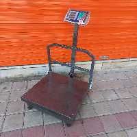 ترازو باسکول 450 کیلویی شاسی سنگین ویژه کفه 60 در 60 با گارانتی ارسال با باربری و پس کرایه 