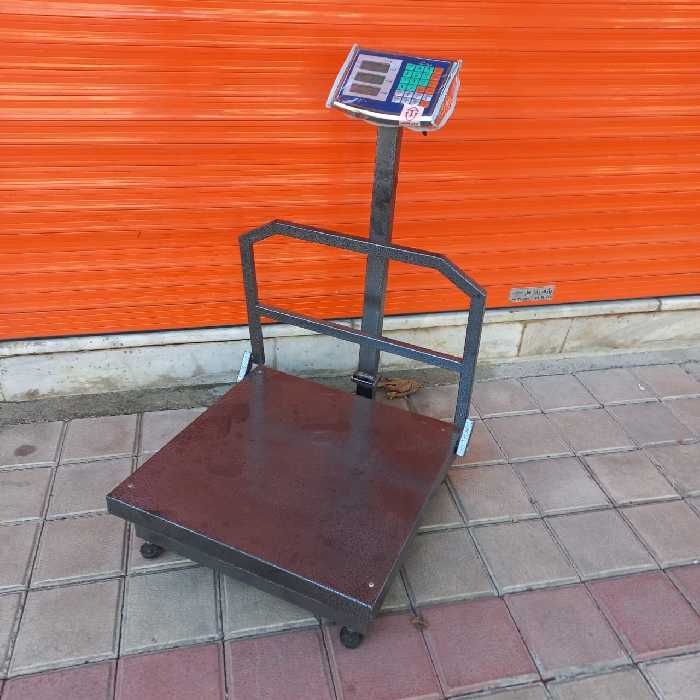 ترازو باسکول 450 کیلویی شاسی سنگین ویژه کفه 60 در 60 با گارانتی ارسال با باربری و پس کرایه 
