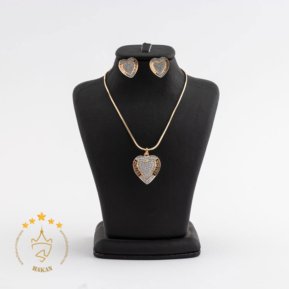 نیم ست قلب ورساچه ژوپینگ کد229/1 XUPING