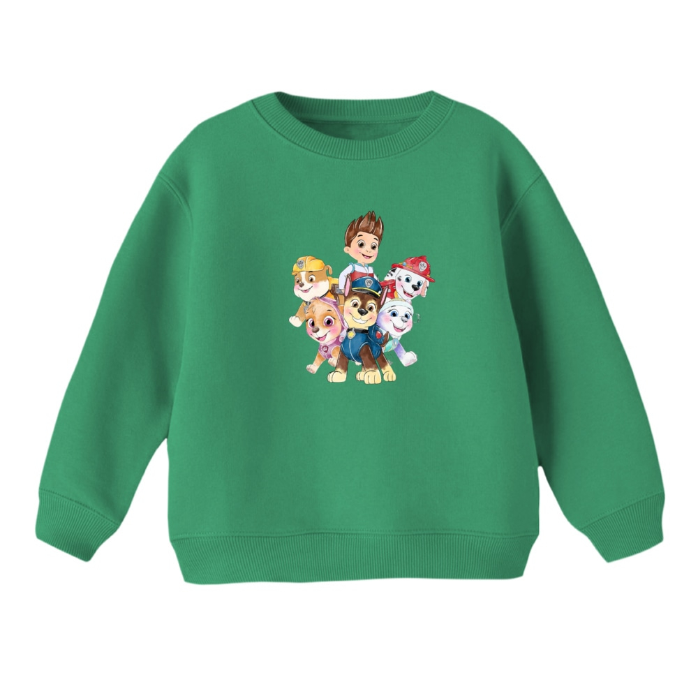 سویشرت بچگانه مدل سگ نگهبان کد 2 رنگ سبز