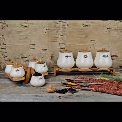 ست جا ادویه 8 پارچه امبیکو مدل مودنا