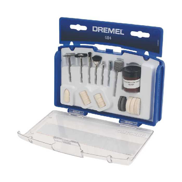 مجموعه 20 عددی متعلقات فرز مینیاتوری درمل مدل 684