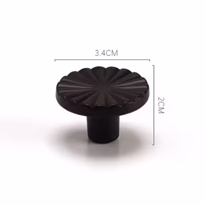 دستگیره کابینت مدل تک پیچ A640 بسته 3 عددی