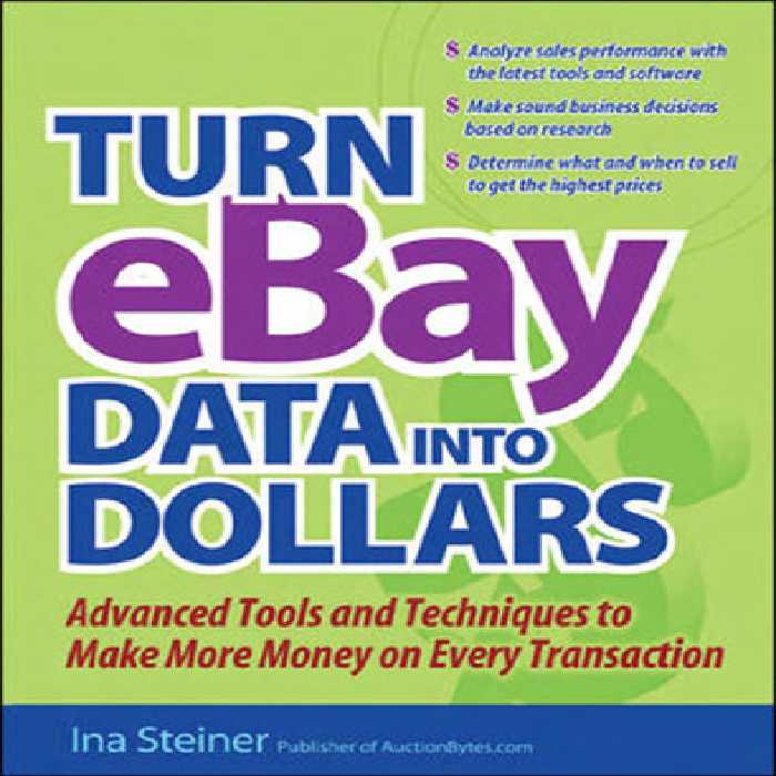 خرید و دانلود نسخه کامل کتاب Turn eBay Data into Dollars