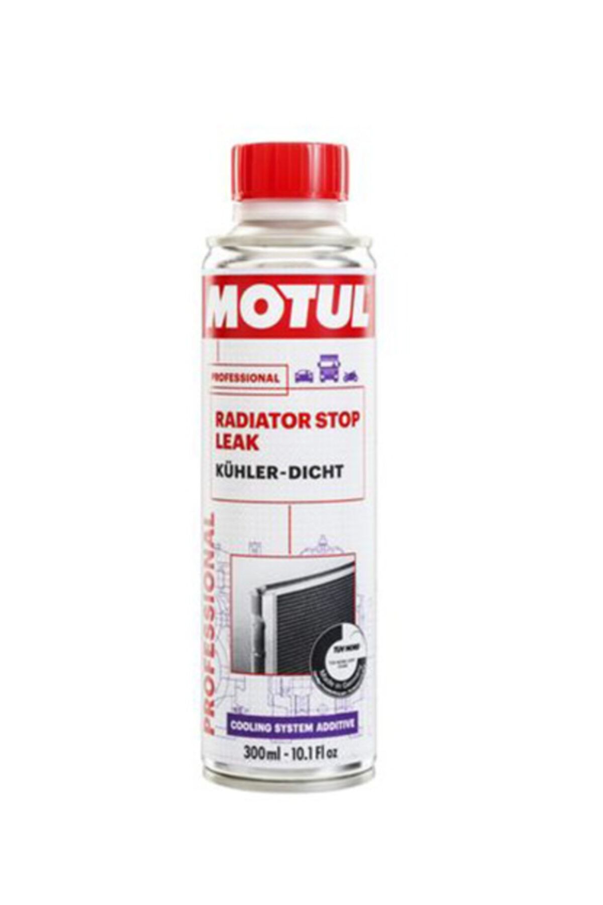 روغن و مکمل موتور نشت رادیاتور پیشگیری توقف 300 میل موتول اورجینال Motul
