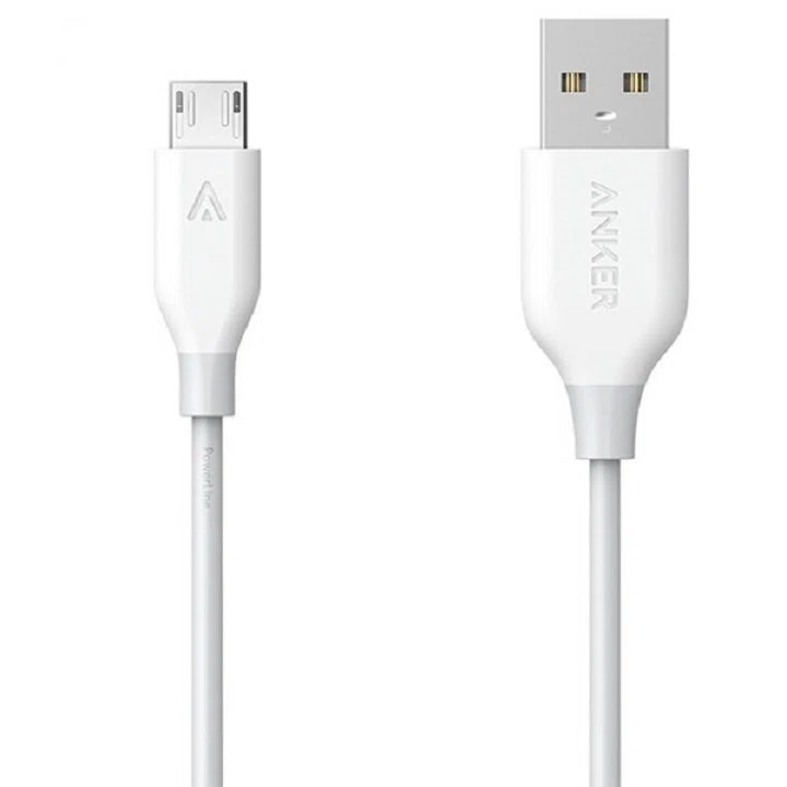 خرید و قیمت کابل تبدیل USB به microUSB انکر مدل A8132 PowerLine طول 0.9 متر