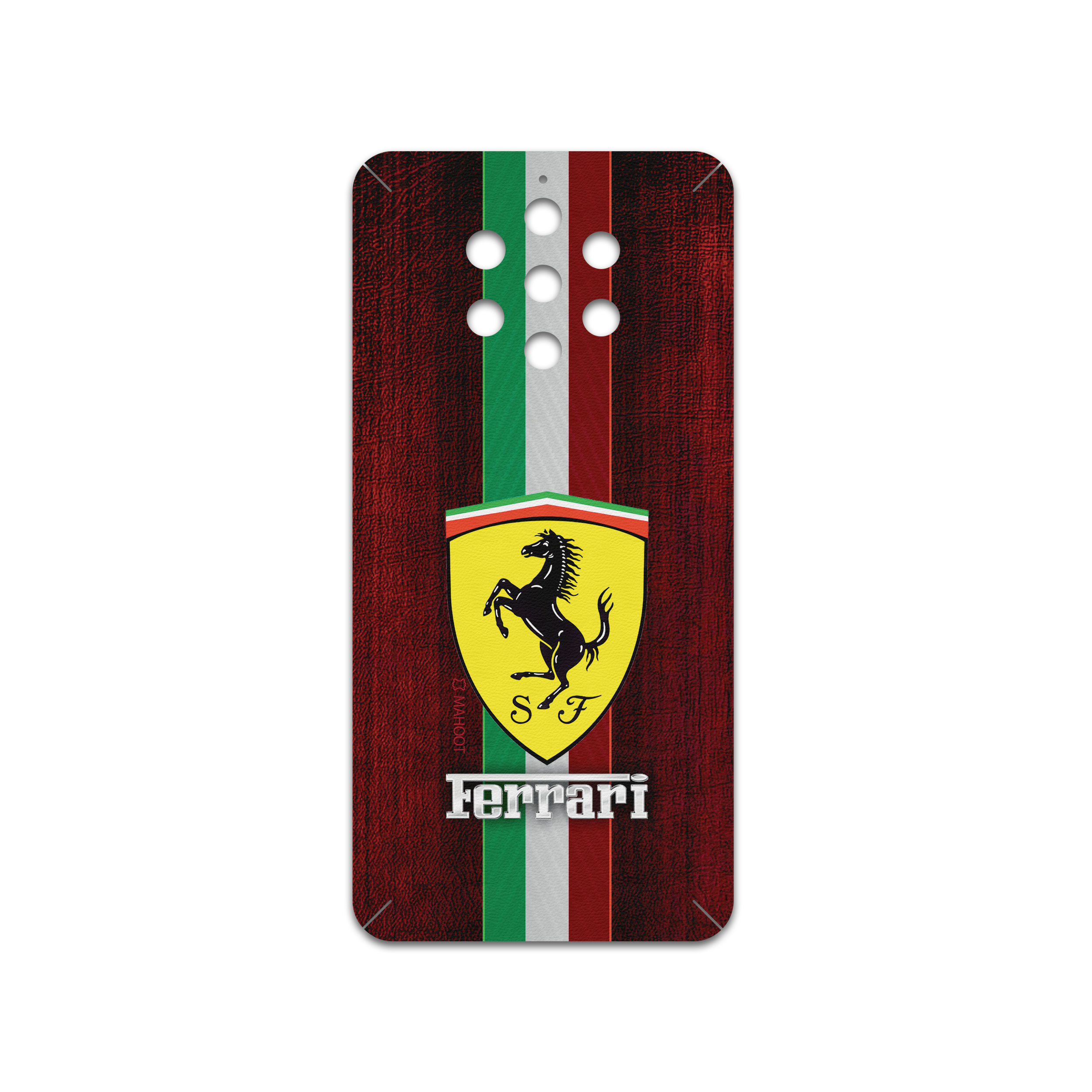برچسب پوششی ماهوت مدل Ferrari مناسب برای گوشی موبایل نوکیا 9 Pureview