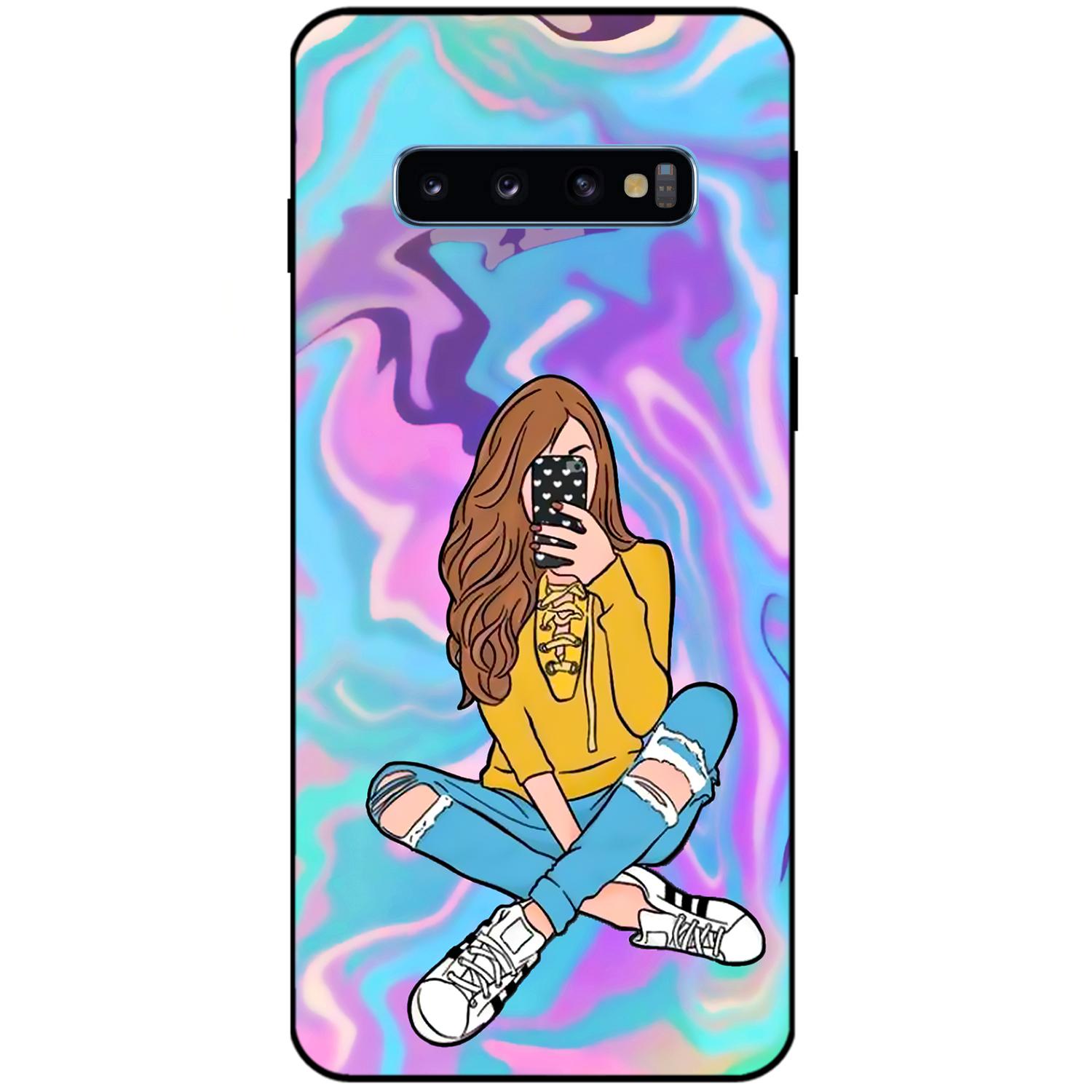 کاور مگافون کد 7592 مناسب برای گوشی موبایل سامسونگ Galaxy S10 Plus