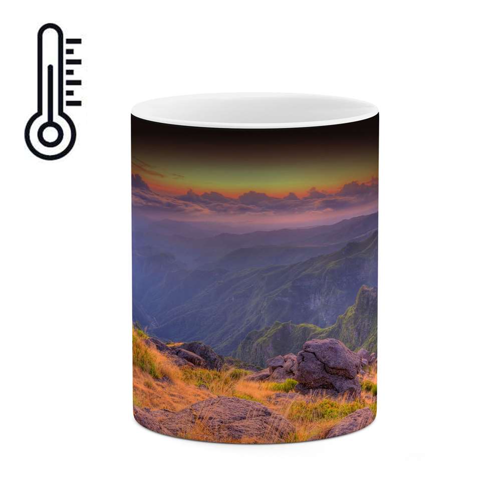 ماگ حرارتی طرح غروب مدل mgh10747