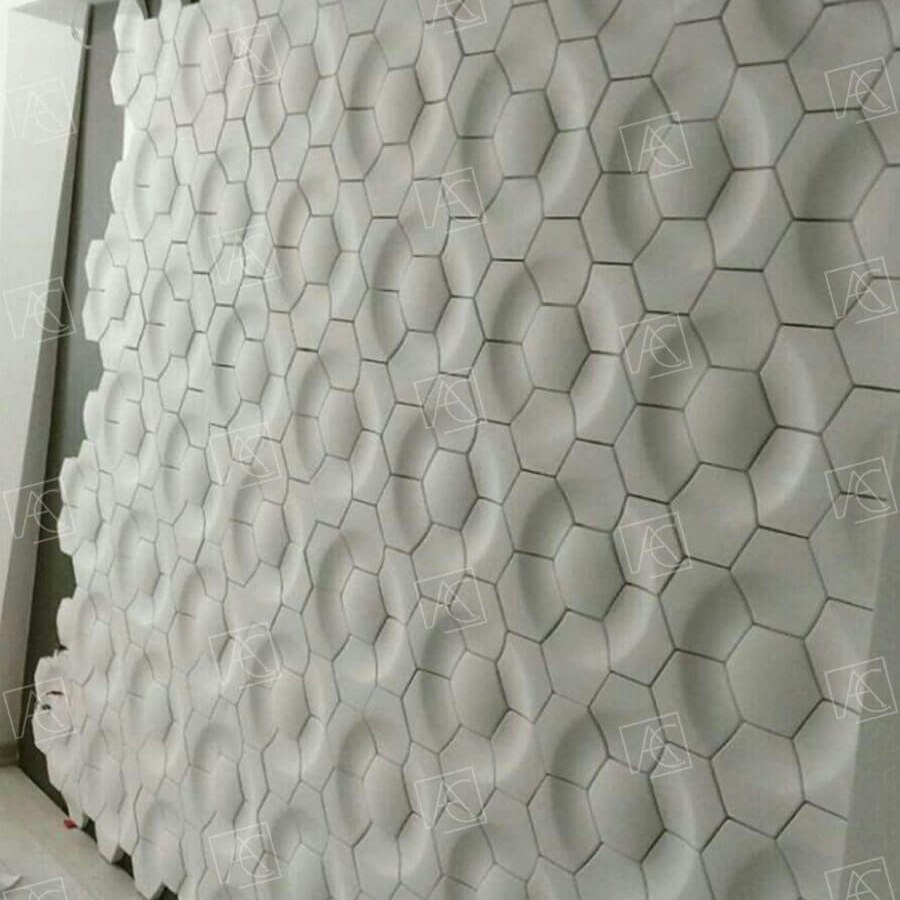 سنگ مصنوعی طرح کندو 3D.ابعاد 15 در 13.رنگ بندی های متنوع متناسب با خواسته مشتری