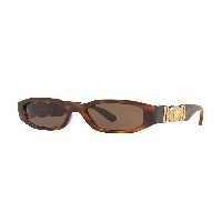 عینک آفتابی خاکستری زنانه گندمی قهوه ای مد 4361 C 5217 73 Versace