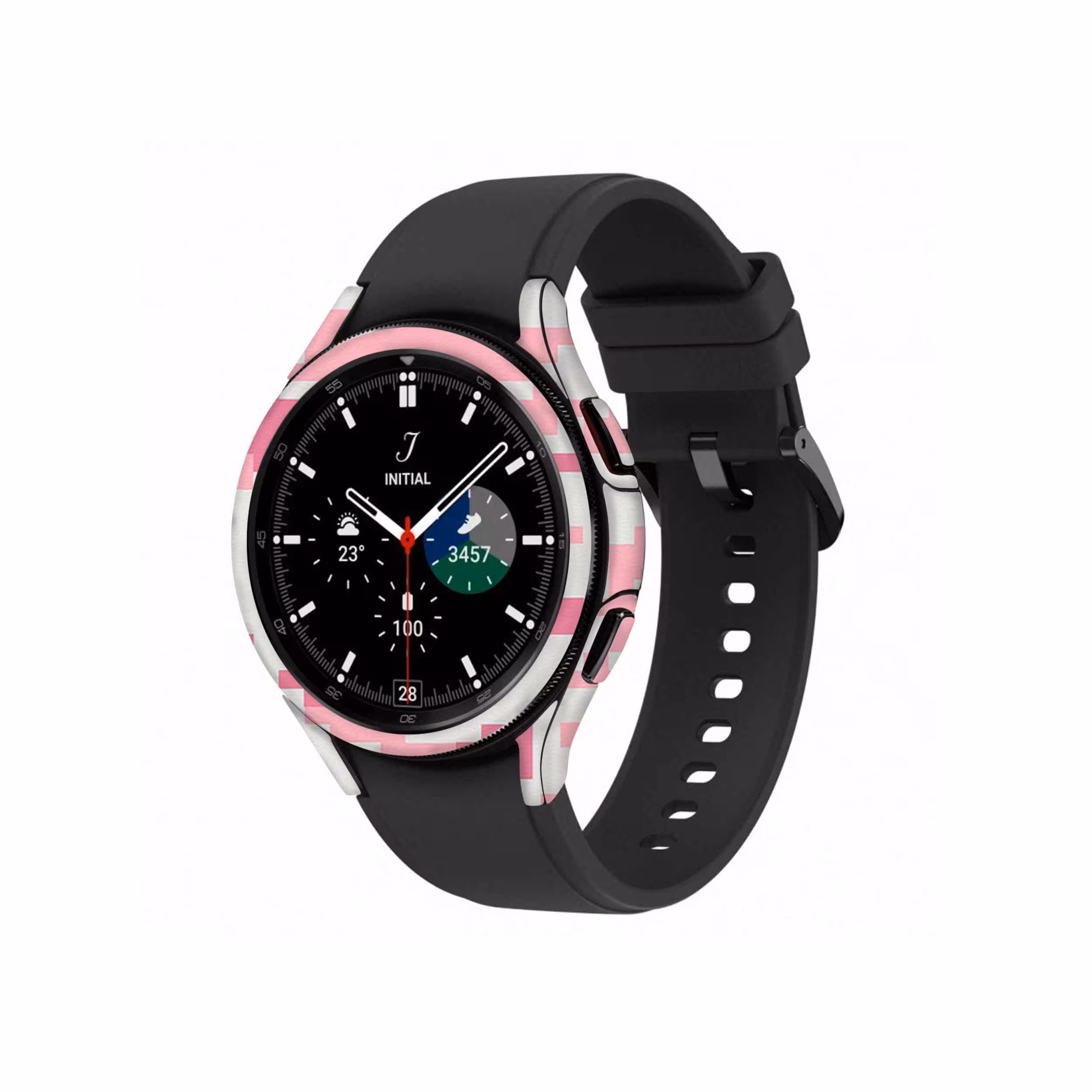 برچسب ماهوت طرح Army Winter Pixel مناسب برای ساعت هوشمند سامسونگ Watch4 Classic 42mm