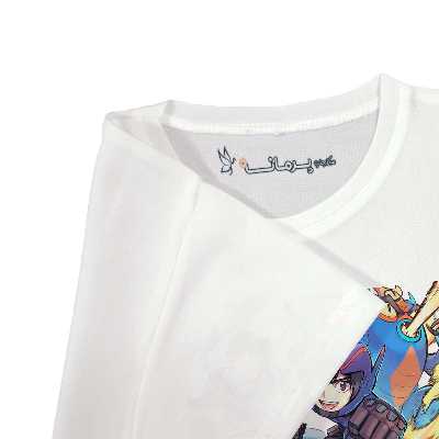 تی شرت بچگانه پرمانه طرح ابر قهرمان کد pmt.3493