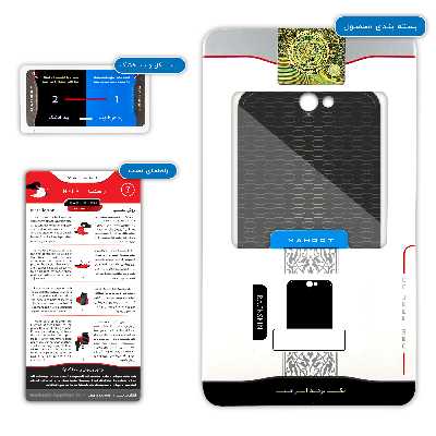 برچسب پوششی ماهوت مدل Range-Rover مناسب برای گوشی موبایل اچ تی سی One A9