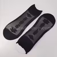 جوراب قایقی سامانه گلدار