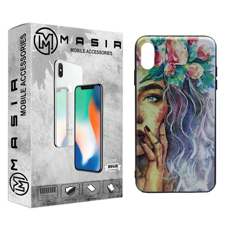 کاور مسیر طرح girl مدل nw-01 مناسب برای گوشی موبایل اپل Iphone Xs Max 