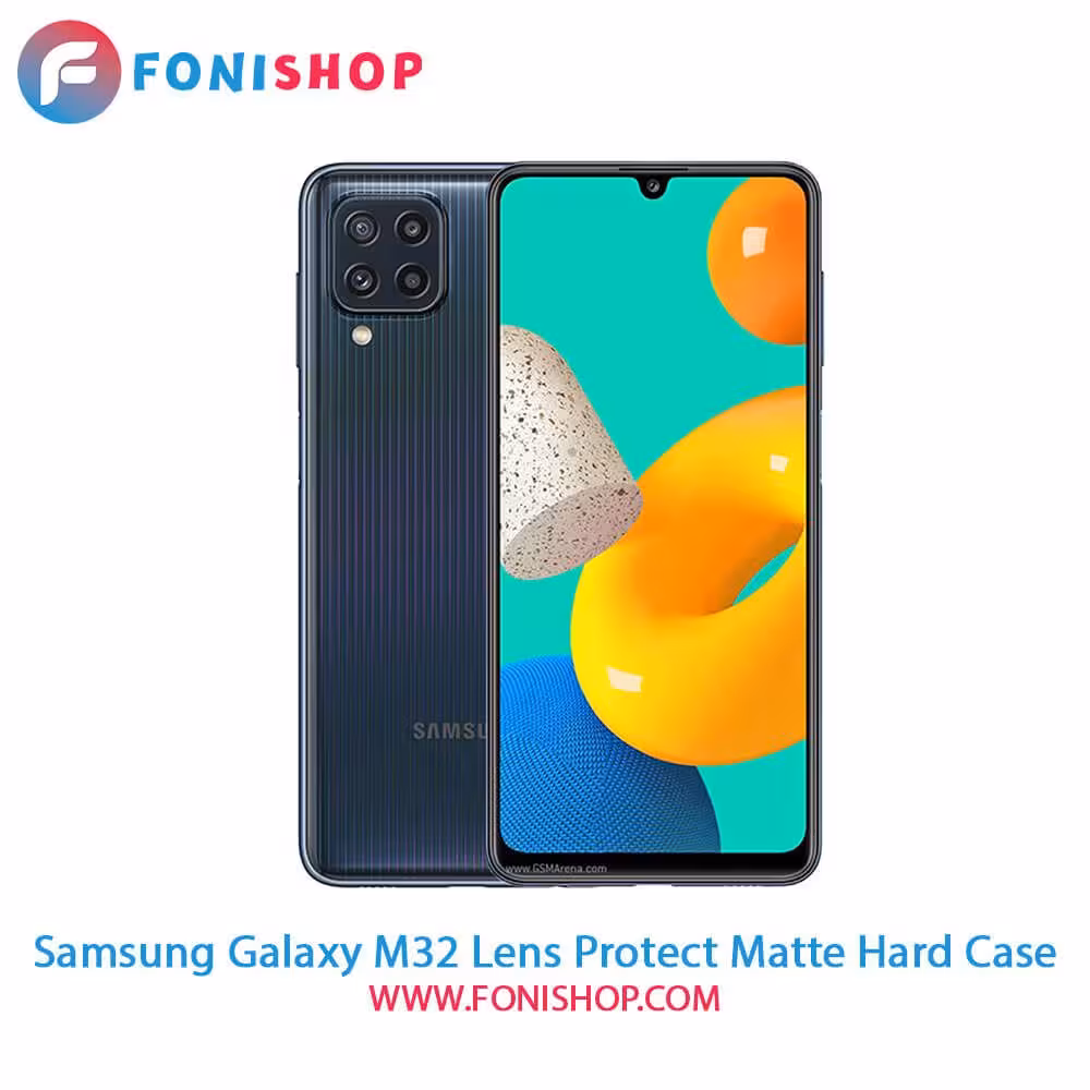 قاب ، کاور پشت مات محافظ لنزدار سامسونگ Samsung Galaxy M32