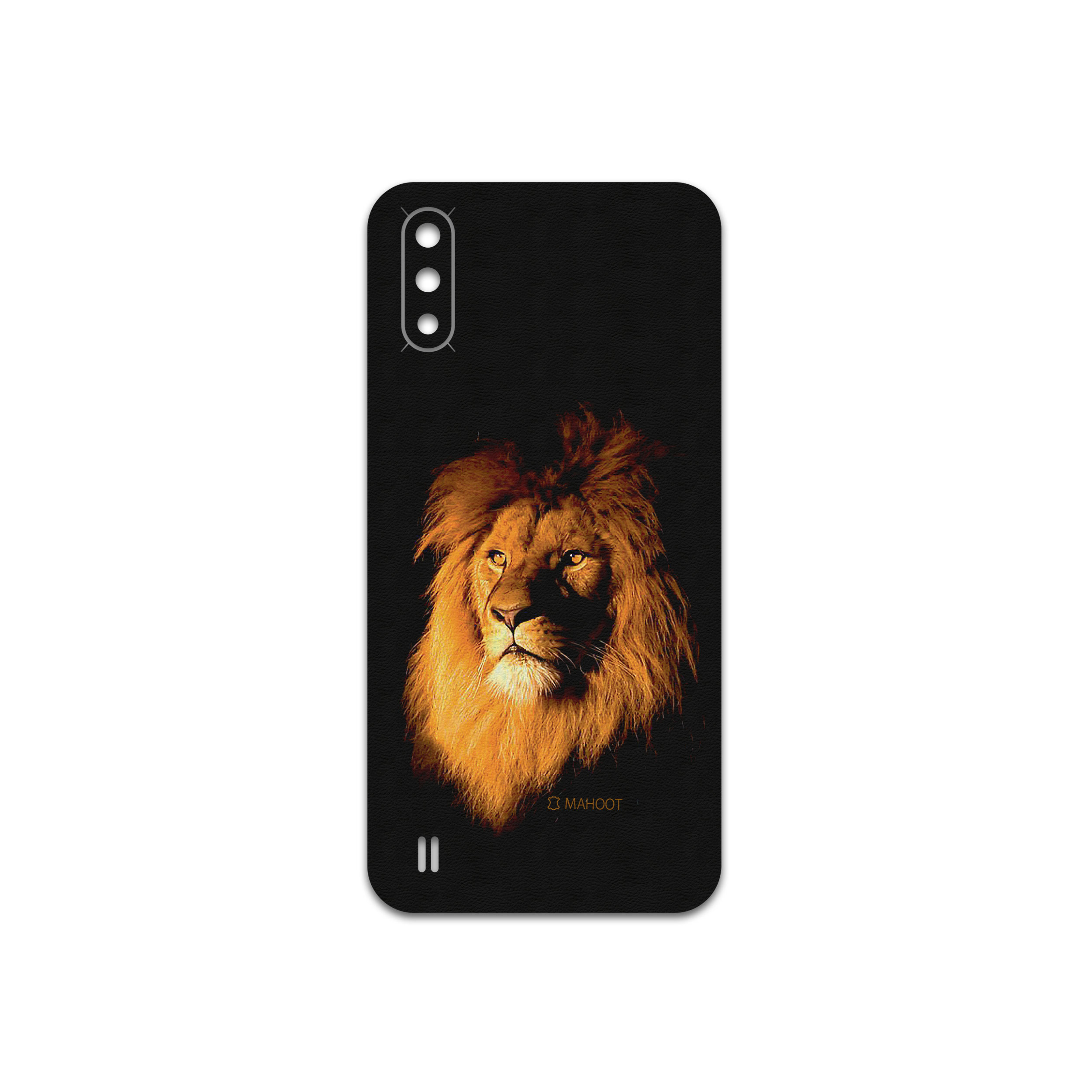 برچسب پوششی ماهوت مدل Lion مناسب برای گوشی موبایل سامسونگ Galaxy A01