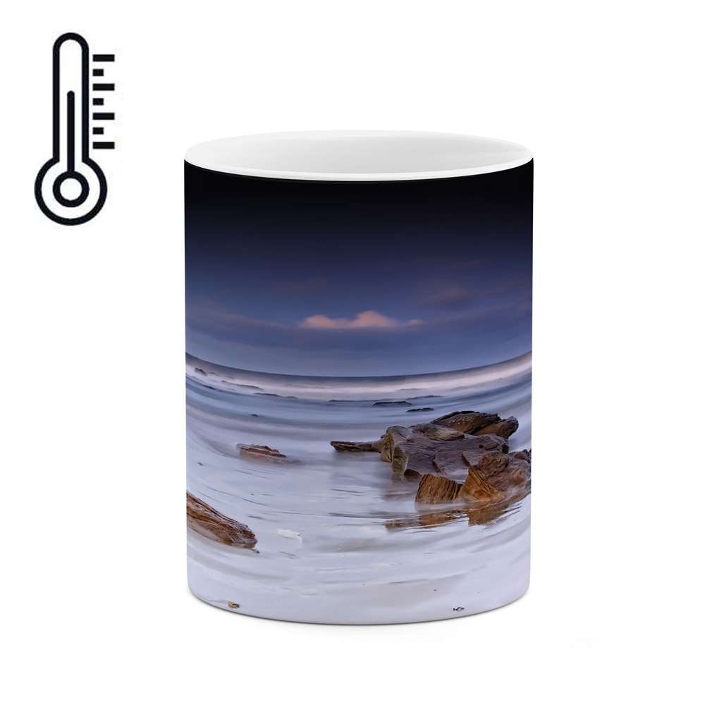 ماگ حرارتی طرح دریا مدل mgh04304