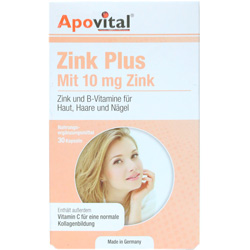 کپسول زینک پلاس آپوویتال