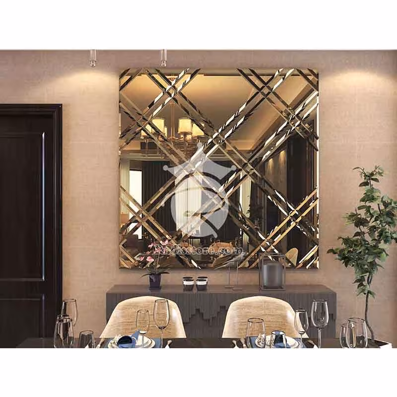 آینه دکوراتیو طرح روناک